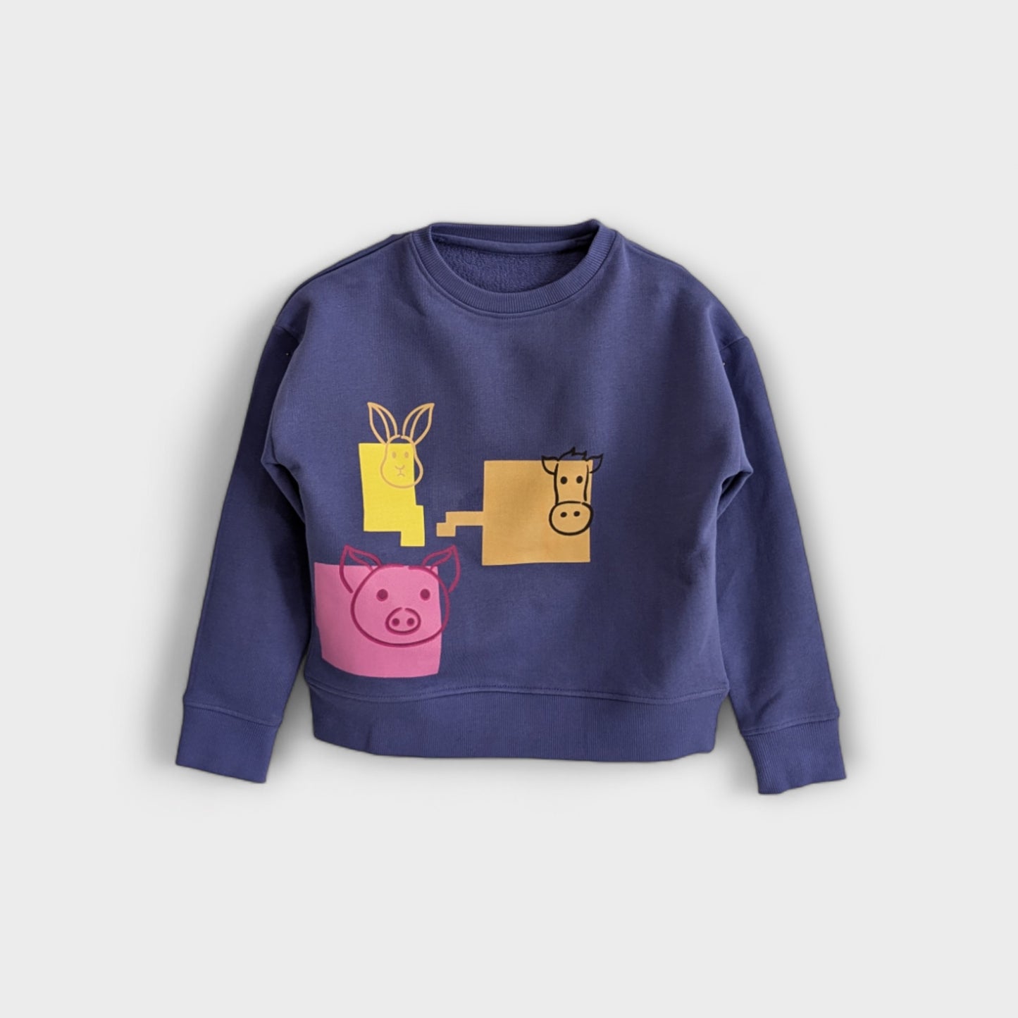 Organic Cotton Sweatshirt - Barnyard Buddies