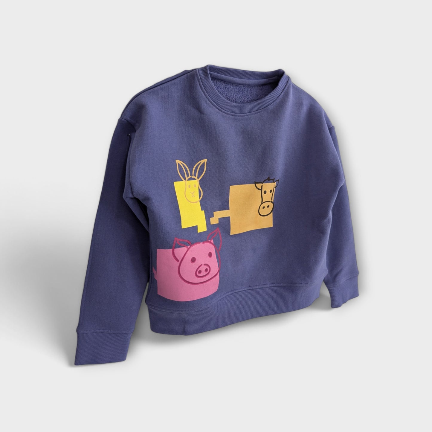 Organic Cotton Sweatshirt - Barnyard Buddies